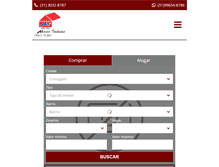 Tablet Screenshot of masterimoveismg.com.br